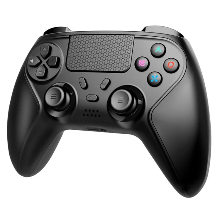 HY-3116 For PS4 / iOS / Android / PC Bluetooth Gamepad Dual Vibration Six-Axis Game Controller - Black