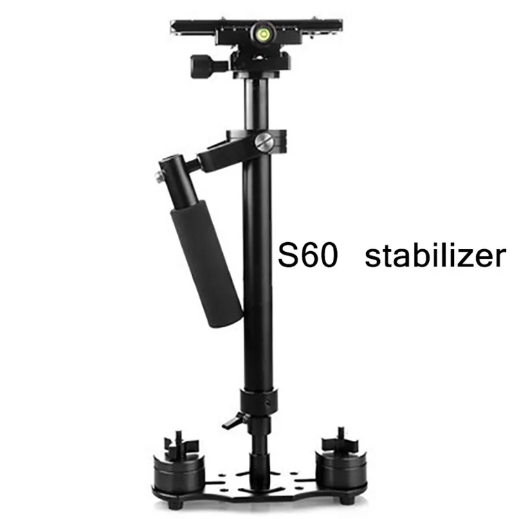 S60 Photography Aluminum Alloy Handheld Stabilizer for Steadycam Steadicam DSLR Camcorder