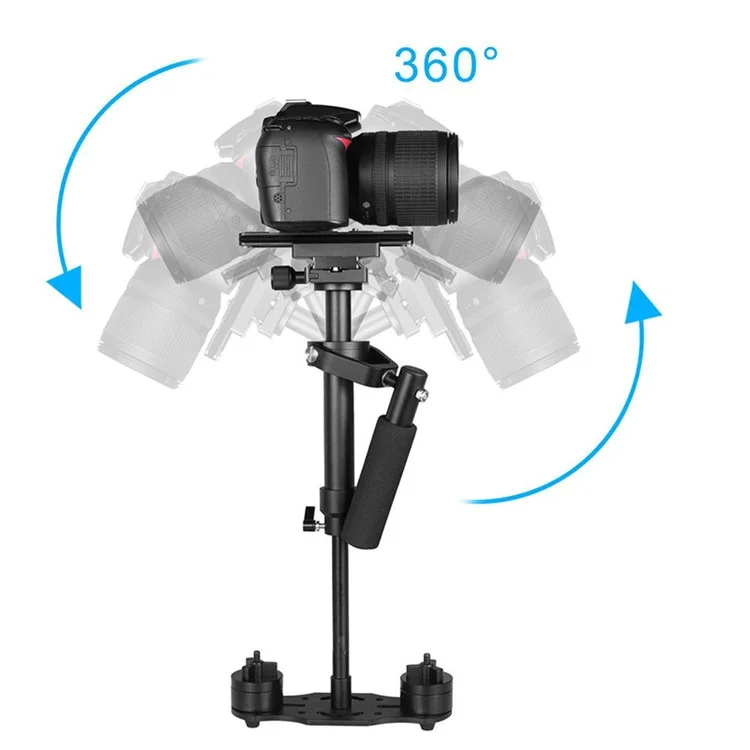 S60 Photography Aluminum Alloy Handheld Stabilizer for Steadycam Steadicam DSLR Camcorder