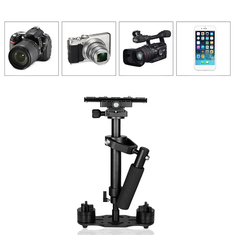 S60 Photography Aluminum Alloy Handheld Stabilizer for Steadycam Steadicam DSLR Camcorder