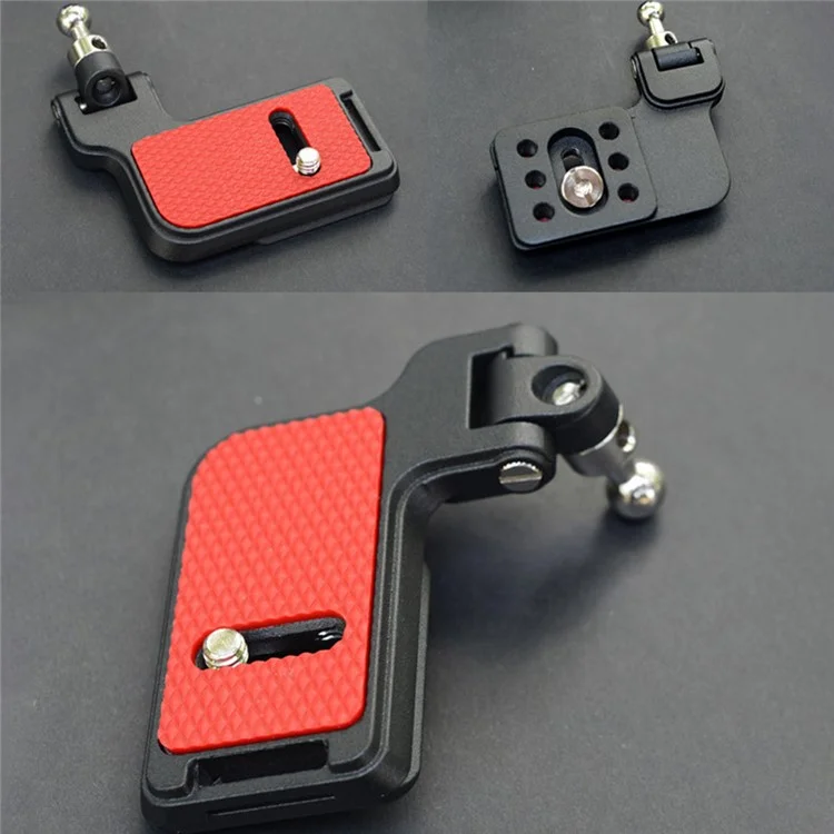 B025 Camera Tripod Gimbal Quick Release Plate for Hand Shoulder Strap Ball Head Lock