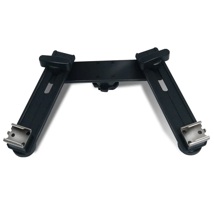 E019 Dual Hot Shoe Extension Bar Mount L...