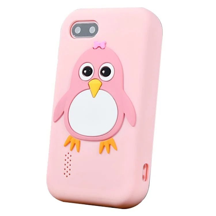 S5 Mobile Shape Kids Camera 2.8-Inch IPS Touch Screen Dual-Camera Camera - Pink