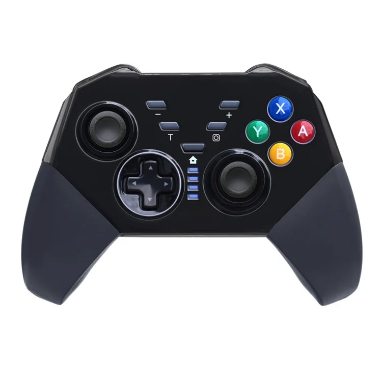 Switch PRO controller Wireless Bluetooth Gamepad for Switch Console with TURBO Keys Grinding and PC/Android - Black